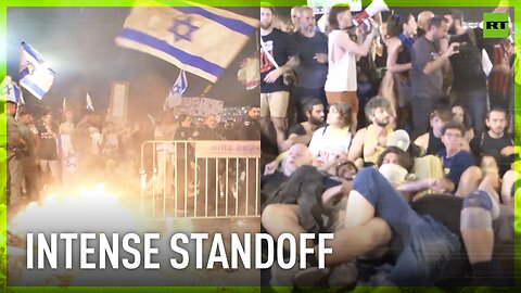 Violence on Tel Aviv streets over hostages killed in Gaza