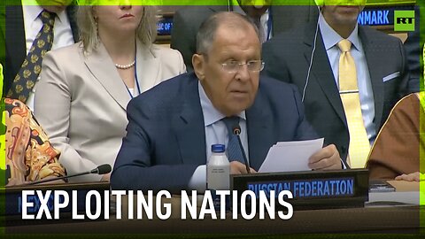 West 'abuses' global political mechanisms to exploit developing nations – Lavrov
