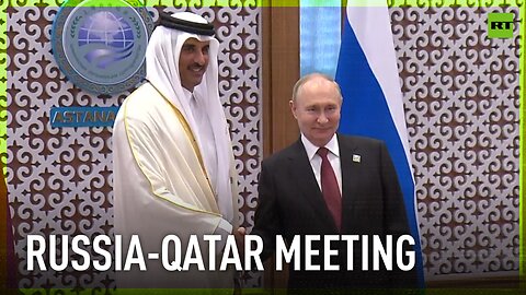 Putin holds talks with Qatari Emir