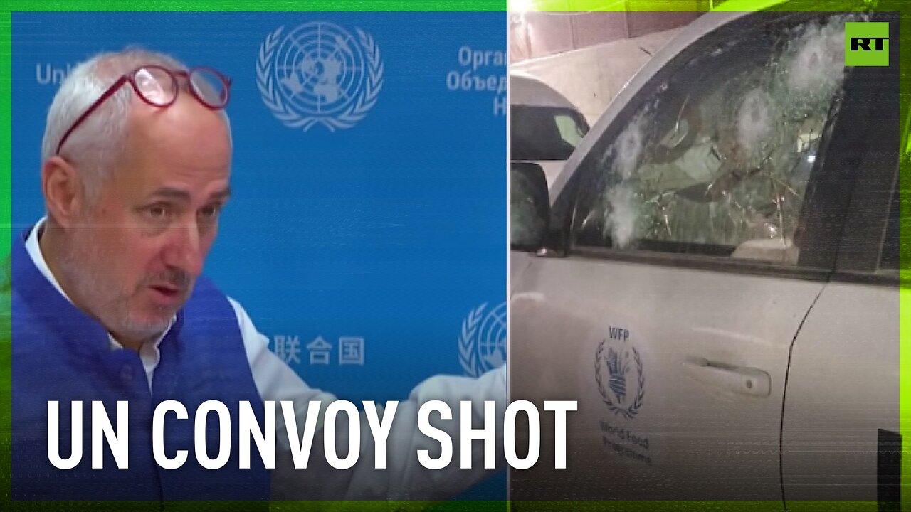 'Clearly marked' UN humanitarian vehicle struck 10 times by IDF – UN secretary general spokesperson