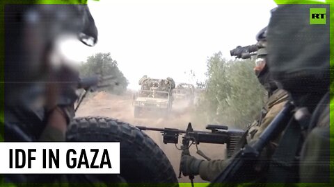 IDF troops continue operations inside Gaza