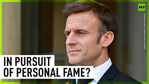 Macron running away from domestic political problems – French party leader