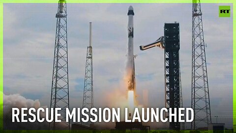 SpaceX launches rescue mission for astronauts stuck in space after Boeing's Starliner malfunctioned