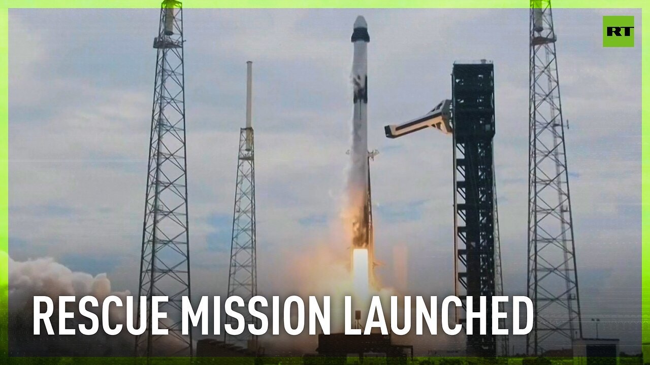SpaceX launches rescue mission for astronauts stuck in space after Boeing's Starliner malfunctioned