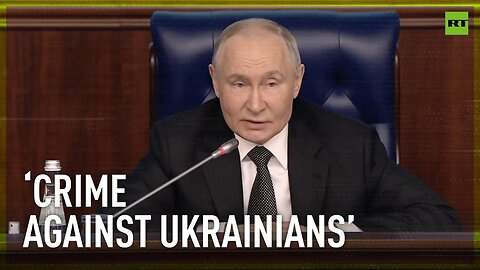 Lowering mobilization age is a crime against Ukrainian people – Putin