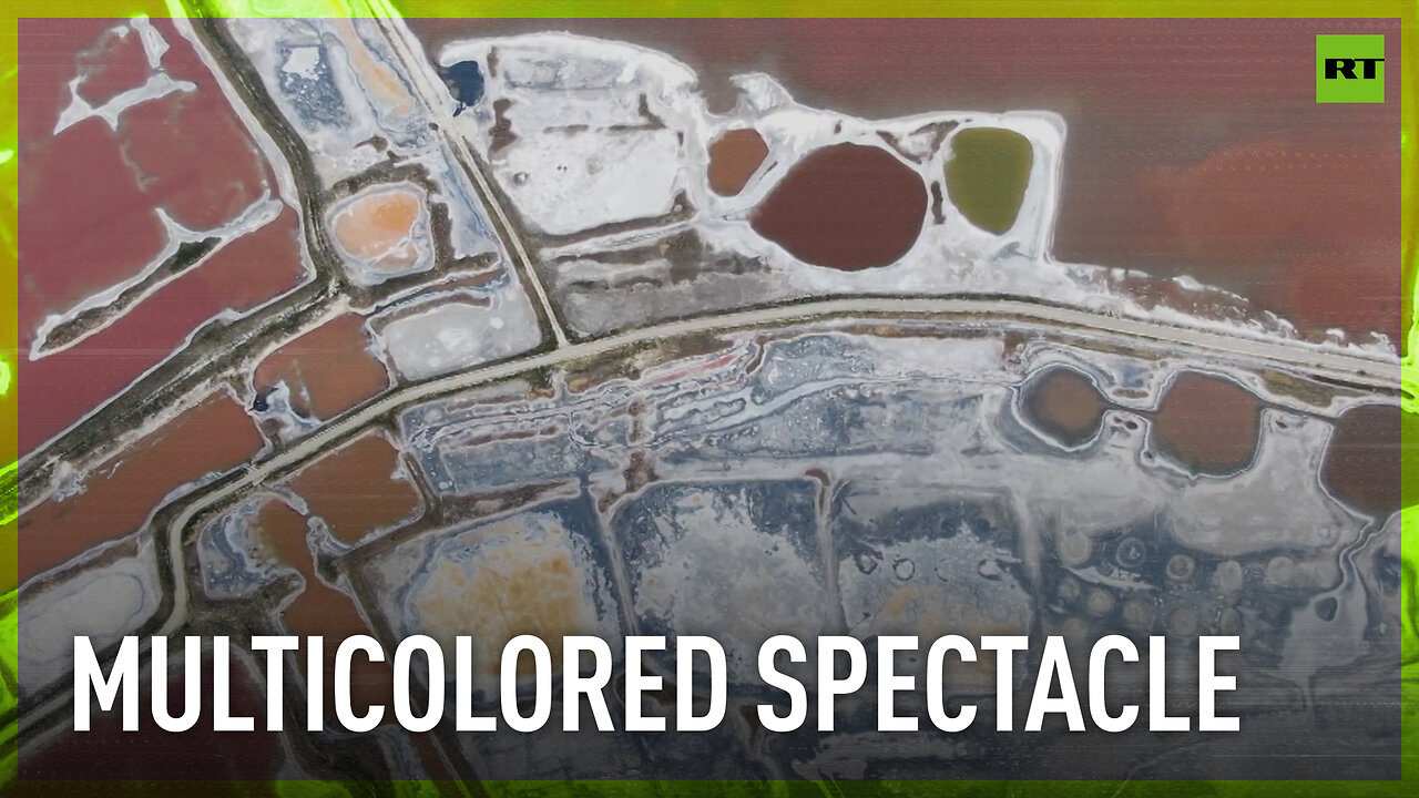 Yuncheng Salt Lake turns into a multicolored spectacle amid high temperatures
