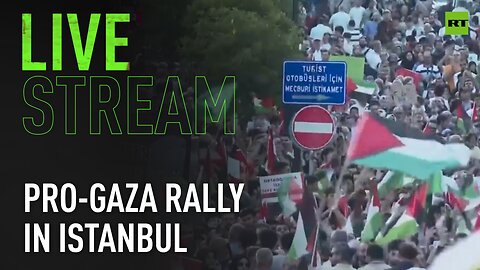 Protest against war in Gaza takes place in Istanbul