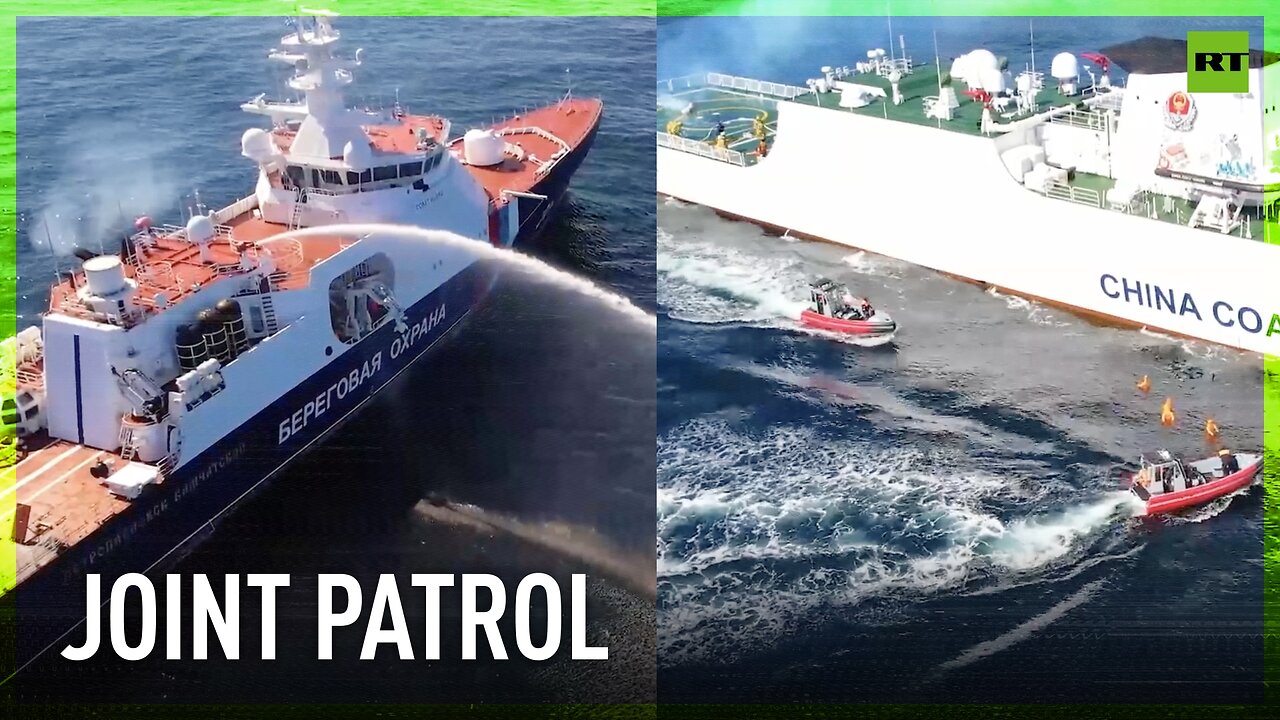 Joint patrol of Russian and Chinese coast guard ships takes place in the Pacific