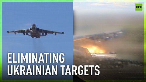 Precision Strike | Russian Su-25s eliminate Ukrainian forces near Kursk border