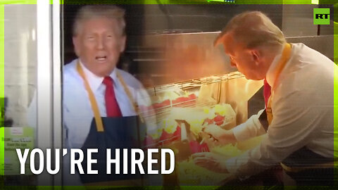 'I’ve now worked 15 minutes more than Kamala’ – Trump working at McDonald’s