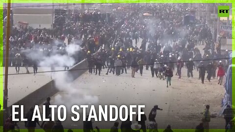 Rival Bolivian factions clash in a brutal standoff