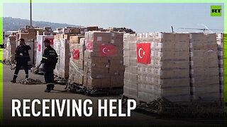 Lebanon receives 30 tons of aid from Turkey