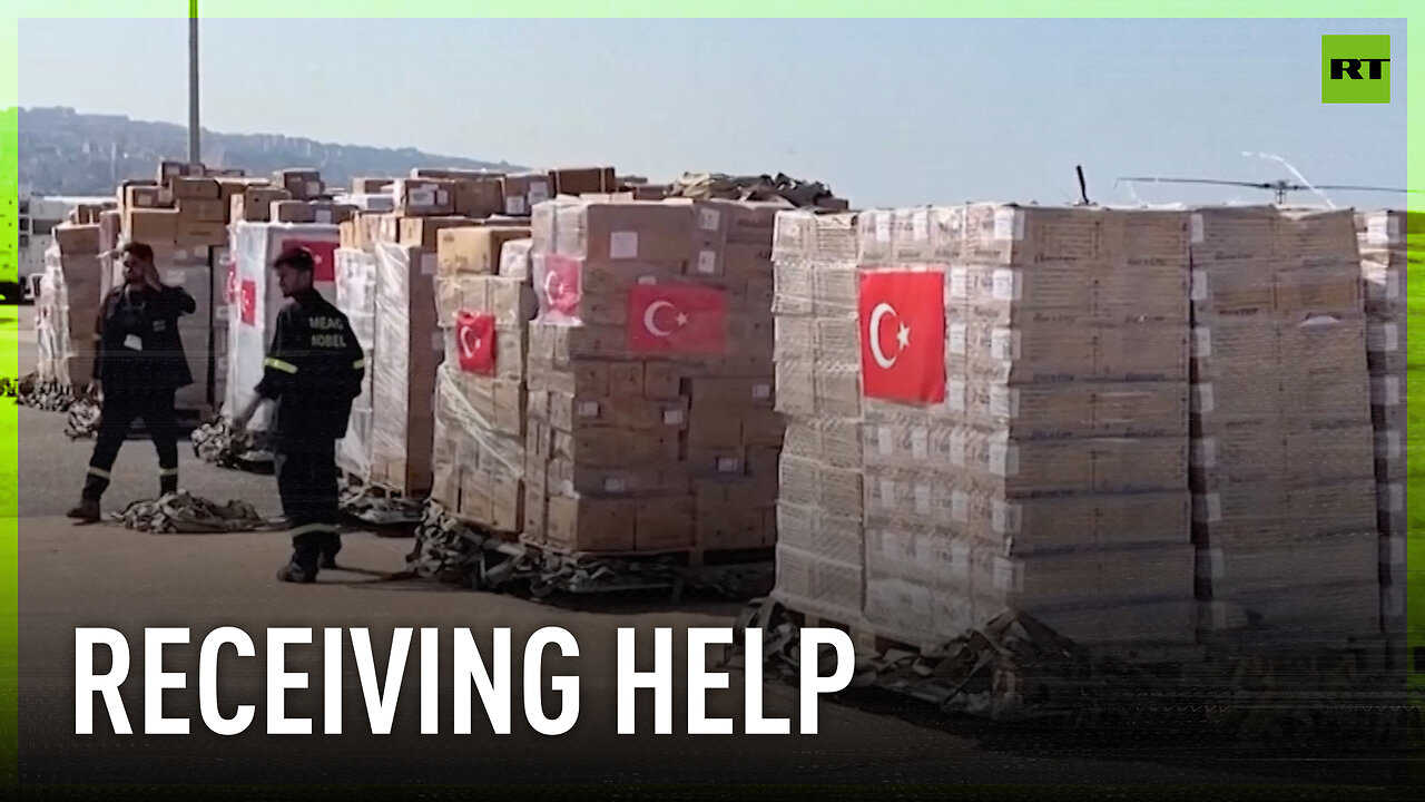 Lebanon receives 30 tons of aid from Turkey