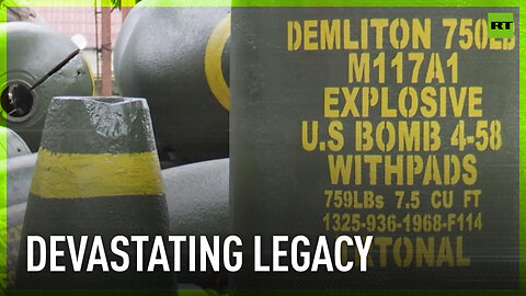 Most heavily bombed country in history | Unexploded US shells still torment Laos