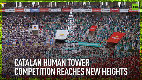 Catalan human tower competition reaches new heights