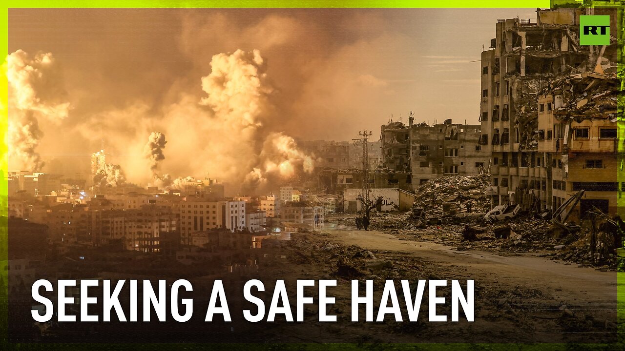 Here I can eat and drink while in Gaza I don't know how they can survive – Palestinian student