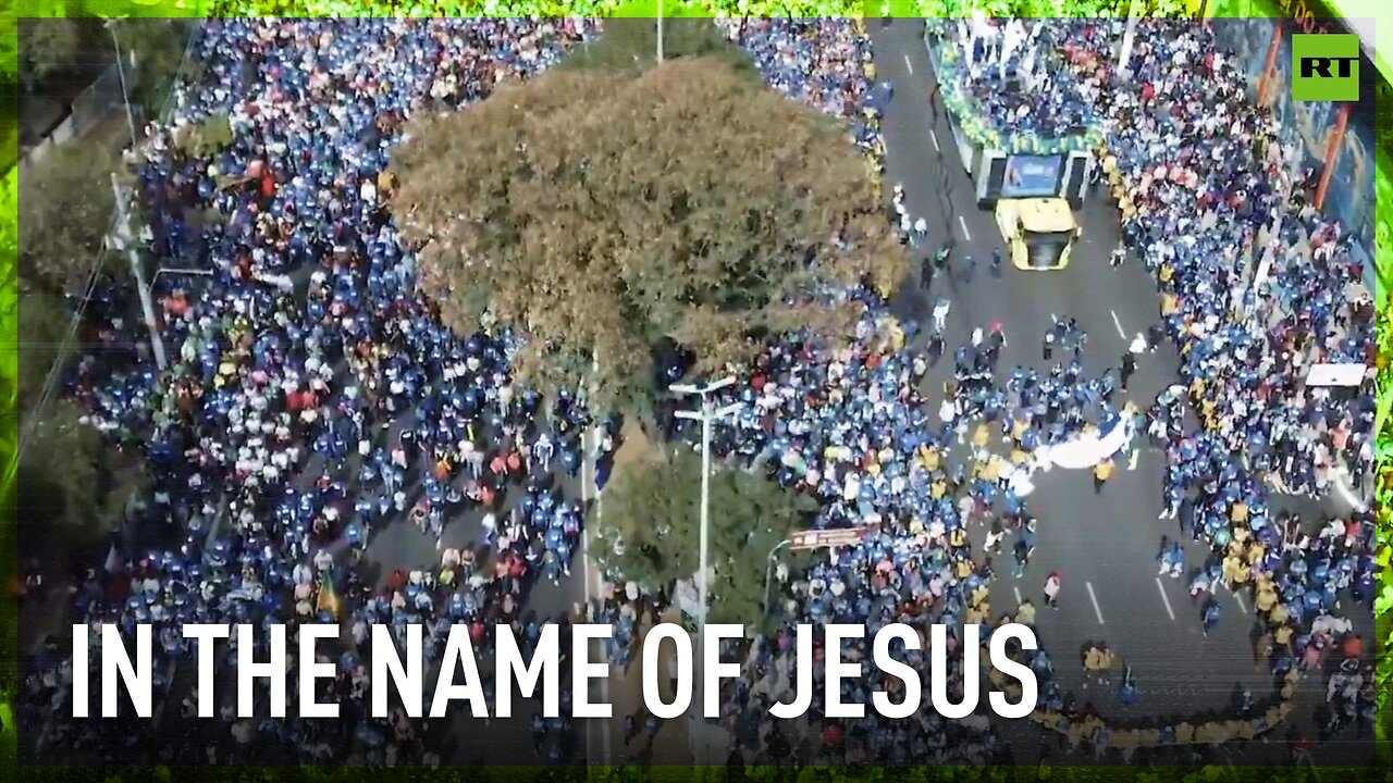 Thousands take part in Brazil's 'March for Jesus' parade