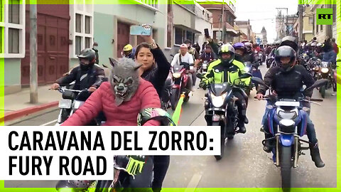 Thousands of Guatemalan motorcyclists join first post-pandemic 'La Caravana del Zorro'