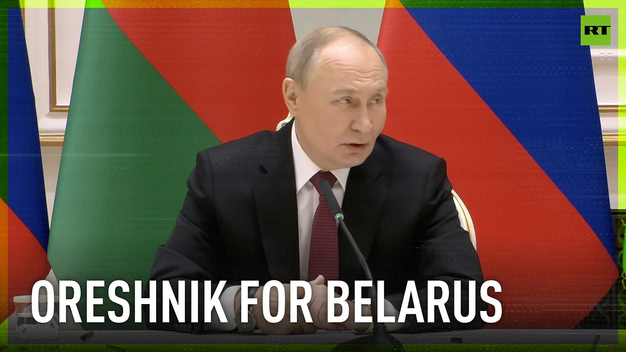 Russia to provide Belarus with Oreshnik missiles – Putin