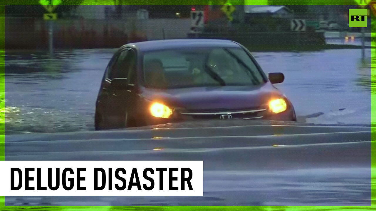 California flooded after severe rains