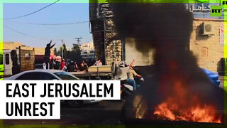 Tense clashes erupt between Palestinians and Israeli soldiers