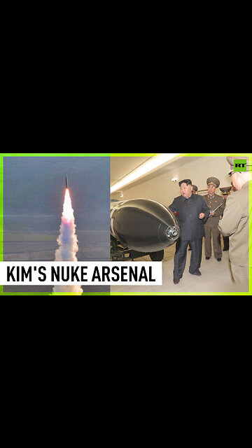 Kim Jong Un snapped with nuclear warheads