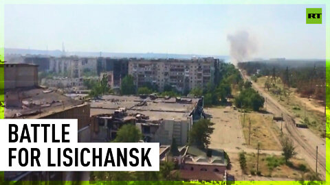 Russian troops taking remaining areas of LPR under control
