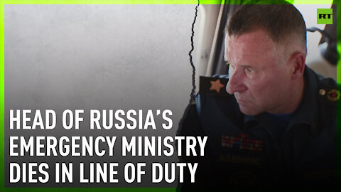 Russia’s Emergencies Ministry chief dies tragically during Arctic training operation