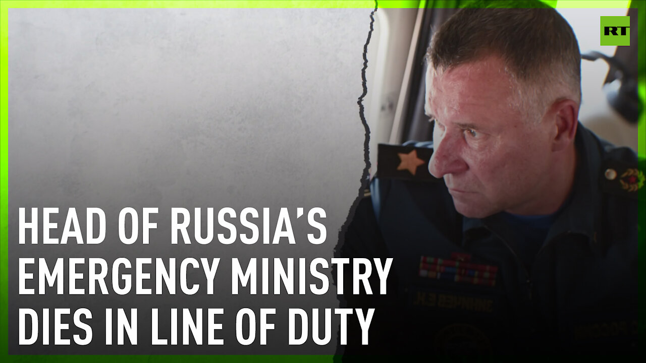 Russia’s Emergencies Ministry chief dies tragically during Arctic training operation