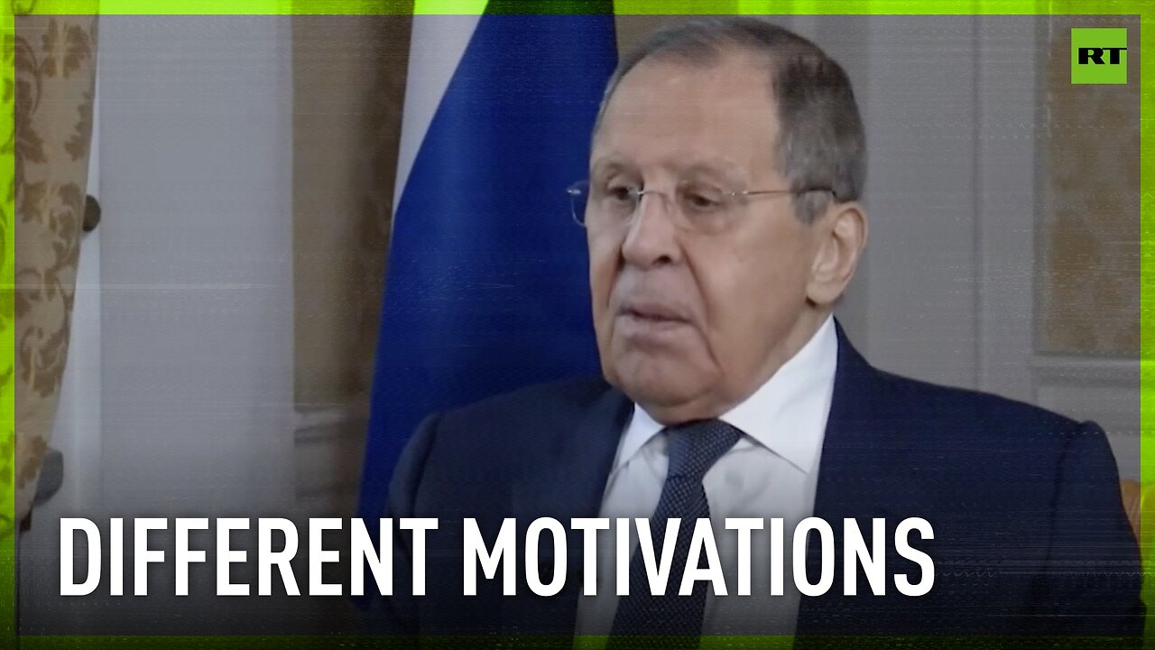 We fight for the people while they fight for natural and human resources – Lavrov