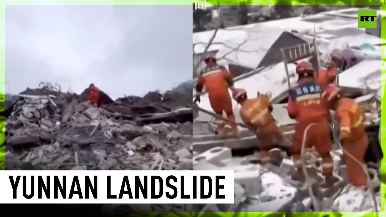 China’s Yunnan landslide buries 47 people