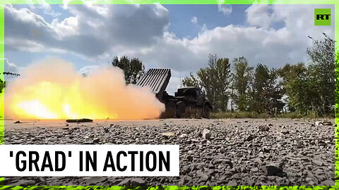 Russian rocket system takes aim at Kiev forces