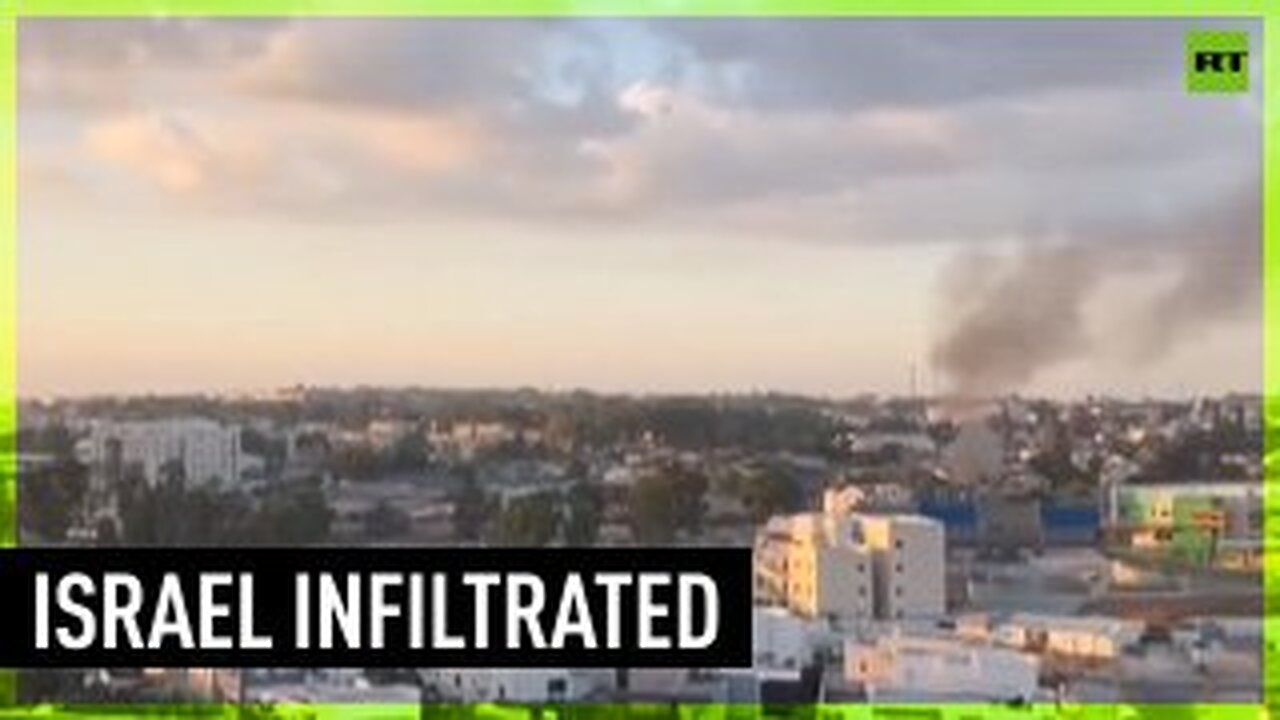 Gunfire heard as Gaza gunmen infiltrate Israeli territory