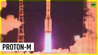 Russian Proton-M rocket launches Angolan satellite into orbit