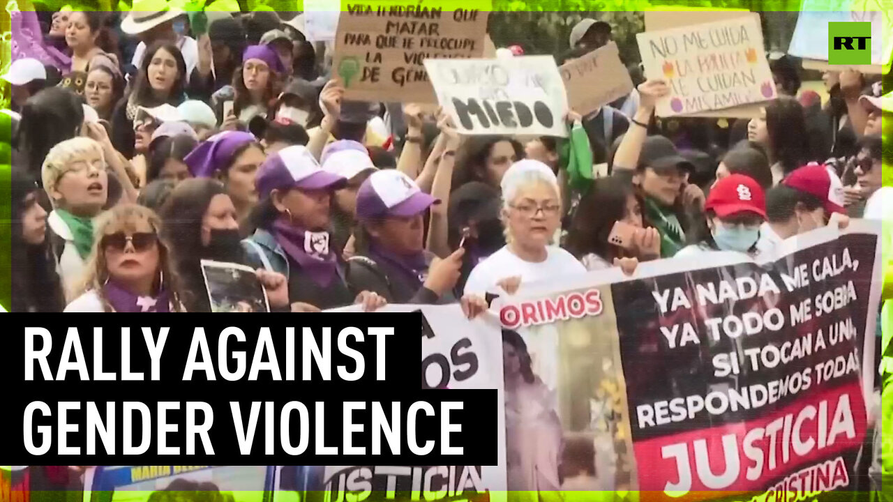 'They are killing us' | Ecuadorians march against femicide