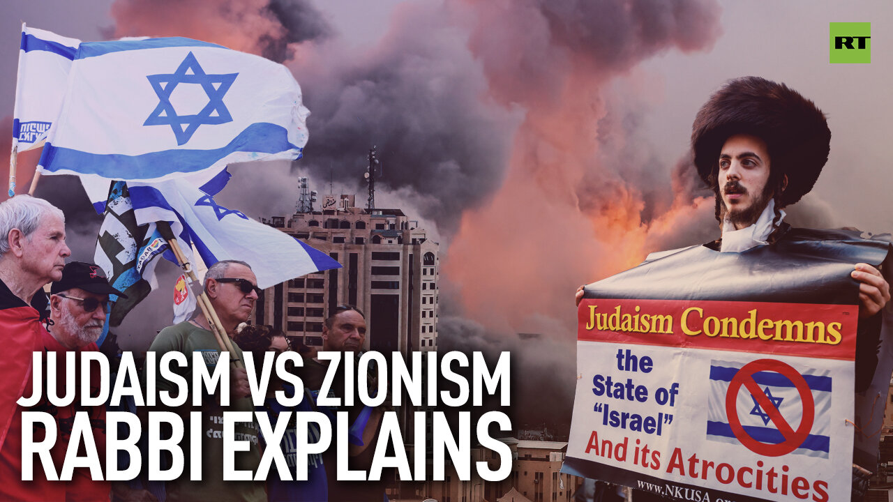 Judaism vs Zionism. Rabbi explains