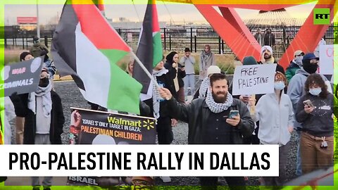 Pro-Palestine rally held at airport amid Biden’s arrival in Dallas