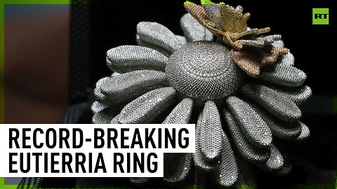 Record-breaking ring with 50,907 diamonds on display in Geneva