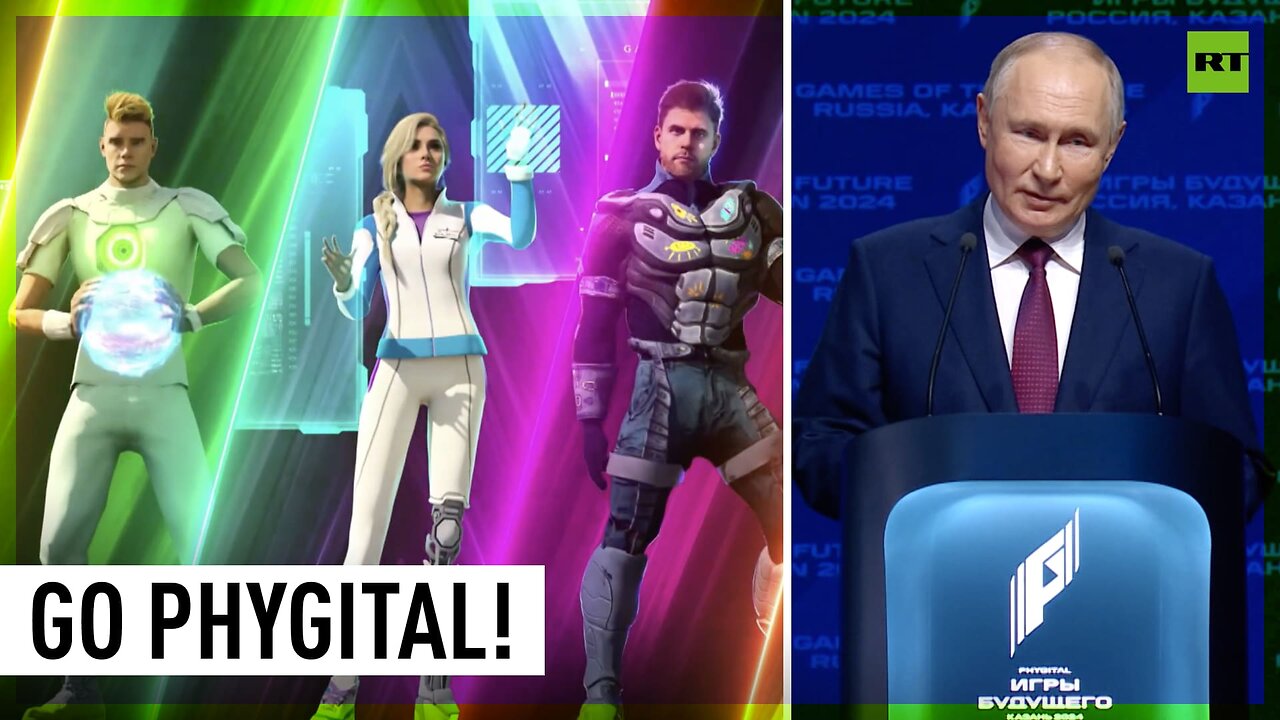 Putin joins opening ceremonies for Games of the Future
