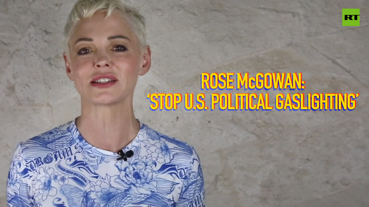 Joe Biden and the Dems are politically gaslighting us - Rose McGowan