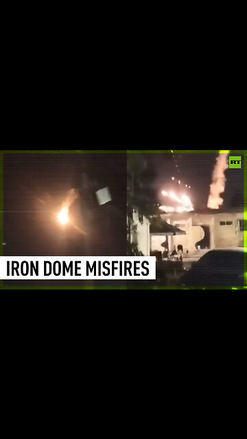 Israel’s Iron Dome malfunctions