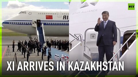 Xi Jinping arrives in Kazakhstan for SCO Summit