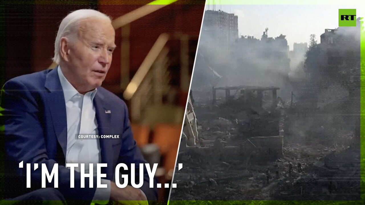 Biden boasts of helping Palestinians… wait, what?