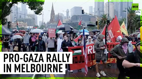 Gaza supporters hold demonstration in Melbourne, demanding a stop to ‘genocide’