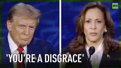 'World leaders are laughing at Trump' - Harris