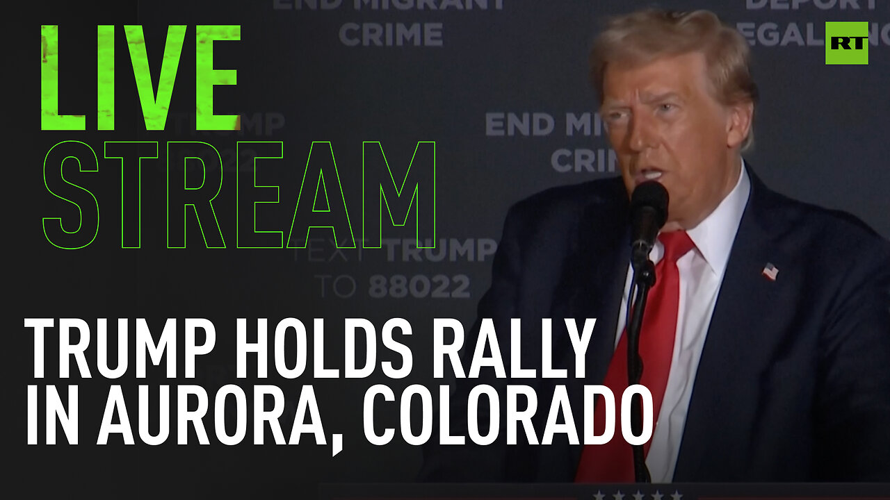 Trump holds rally in Aurora, Colorado