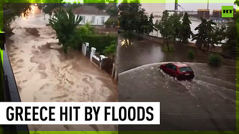 Central Greece hit by deadly torrential rains