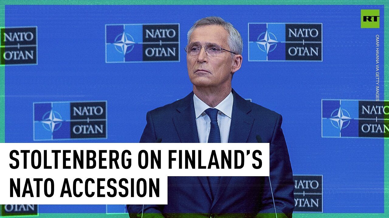 NATO chief announces Finland’s accession date