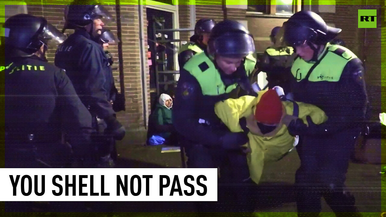 Dozens of students arrested after occupying Amsterdam University in climate protest