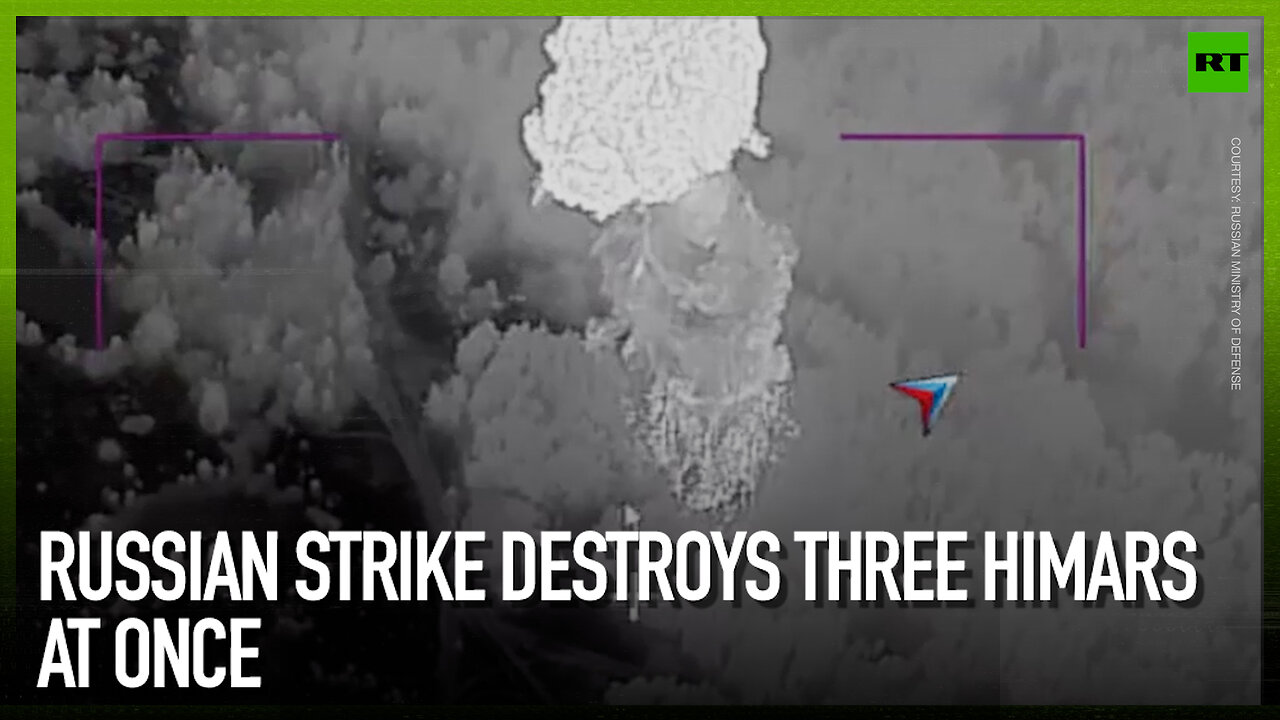 Russian strike destroys three HIMARS at once